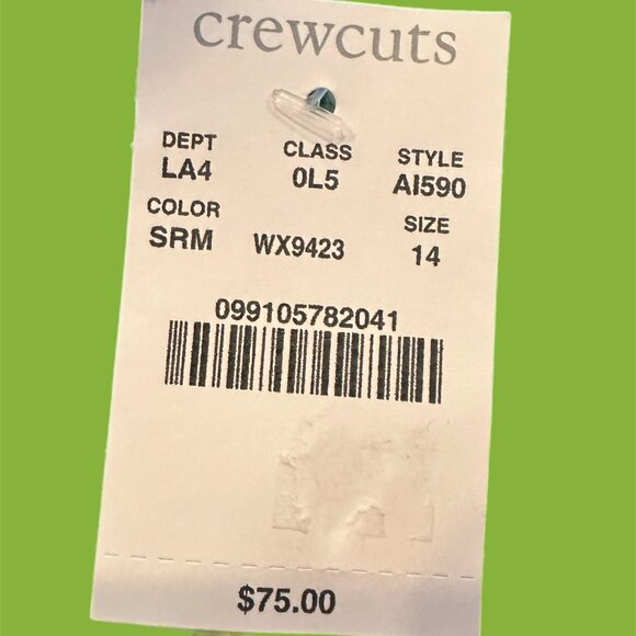 🌸 Crewcuts Girls' Ruffle Flutter-Sleeve Dress – Size 14 – Adorable & Elegant!🌸 - Picture 3 of 3